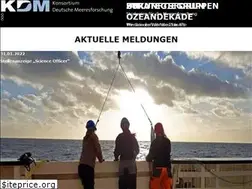 Sites similar to deutsche-meeresforschung.de
