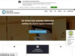 Sites similar to deutsche-postfach-adresse.com