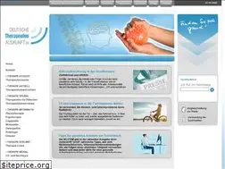 Sites similar to deutsche-therapeutenauskunft.de