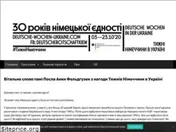 Sites similar to deutsche-wochen-ukraine.com