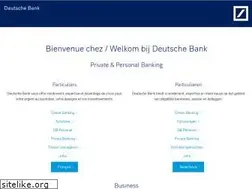 Sites similar to deutschebank.be