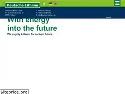 Sites similar to deutschelithium.de