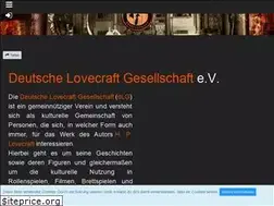 Sites similar to deutschelovecraftgesellschaft.de