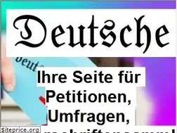 Sites similar to deutschepetitionen.de