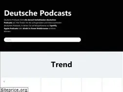 Sites similar to deutschepodcasts.de