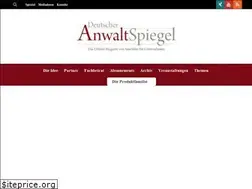 Sites similar to deutscher-anwaltspiegel.de