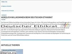Sites similar to deutscher-ethikrat.de