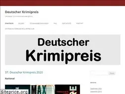 Sites similar to deutscher-krimipreis.de