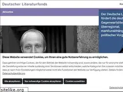 Sites similar to deutscher-literaturfonds.de