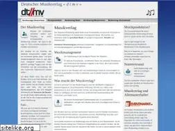 Sites similar to deutscher-musikverlag.de