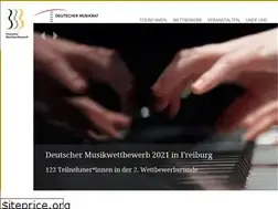 Sites similar to deutscher-musikwettbewerb.de