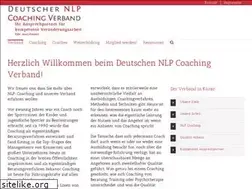 Sites similar to deutscher-nlp-coaching-verband.de