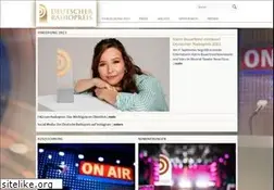 Sites similar to deutscher-radiopreis.de
