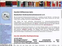 Sites similar to deutscher-verbraucherschutzverein.de