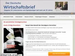 Sites similar to deutscher-wirtschaftsbrief.de
