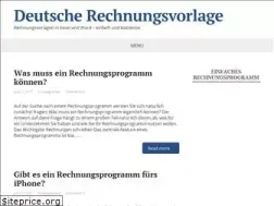 Sites similar to deutscherechnungsvorlage.de