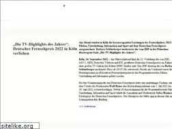 Sites similar to deutscherfernsehpreis.de