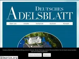 Sites similar to deutsches-adelsblatt.de