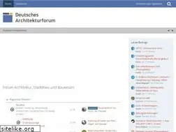 Sites similar to deutsches-architekturforum.de