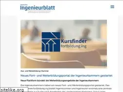 Sites similar to deutsches-ingenieurblatt.de