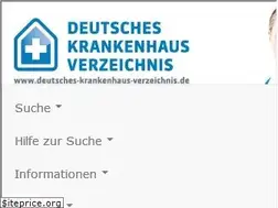Sites similar to deutsches-krankenhaus-verzeichnis.de
