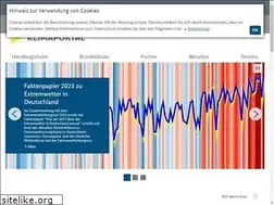 Sites similar to deutschesklimaportal.de