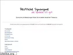 Sites similar to deutschesynonyme.com