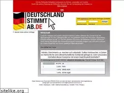 Sites similar to deutschland-stimmt-ab.de