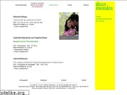 Sites similar to deuxmondes.de