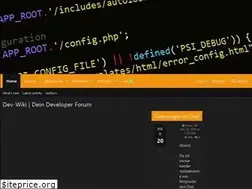Sites similar to dev-wiki.de