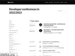Sites similar to dev.events