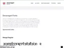 Sites similar to devanagarifonts.net