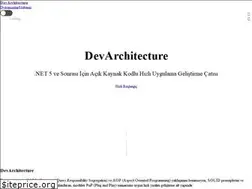 Sites similar to devarchitecture.net