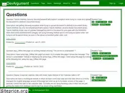 Sites similar to devargument.com