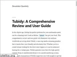 Sites similar to devastatorquarterly.com