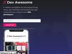 Sites similar to devawesome.io