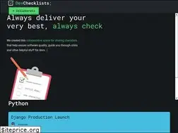 Sites similar to devchecklists.com