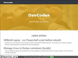 Sites similar to devcode4.com