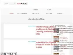 Sites similar to devcount.com