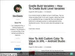 Sites similar to devdeeds.com
