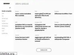 Sites similar to devdev.it