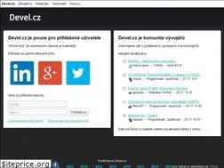 Sites similar to devel.cz