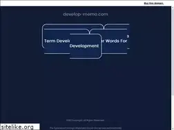 Sites similar to develop-memo.com