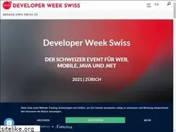 Sites similar to developer-week.ch