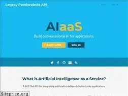 Sites similar to developer.pandorabots.com