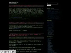 Sites similar to developer.ps