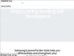 Sites similar to developer.samsungknox.com