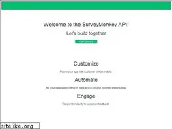 Sites similar to developer.surveymonkey.com