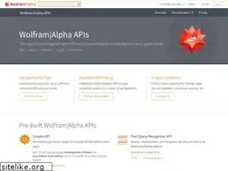 Sites similar to developer.wolframalpha.com