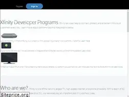 Sites similar to developer.xfinity.com